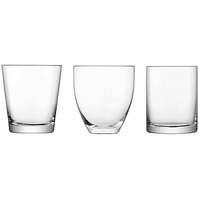 LSA International Lulu Tumbler, Set of 4, Assorted Designs